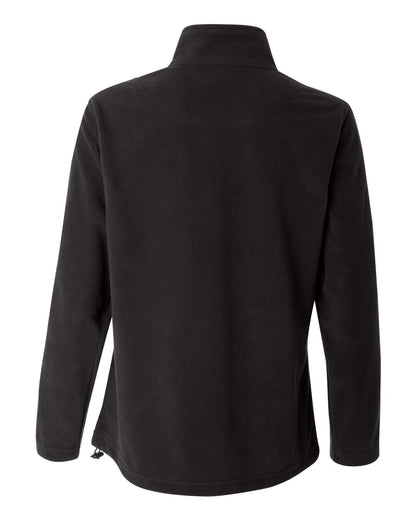 Sierra Pacific Women's Microfleece Full-Zip Jacket 5301 #color_Onyx Black