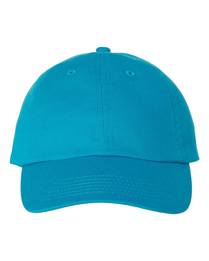 Valucap Bio-Washed Classic Dad Hat VC300A #color_Neon Blue