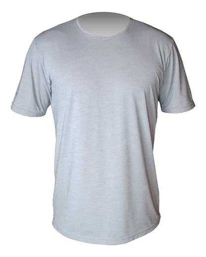 ANETIK Men's Low Pro Tech T-Shirt MVLPRS8 #color_Alloy Heathered