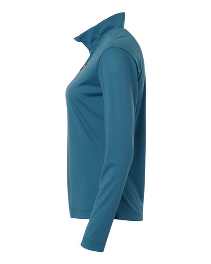 AllPro Women's Pro-Lock Performance Quarter-Zip Pullover 41870L #color_Pacific Blue