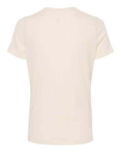 BELLA + CANVAS Women’s Relaxed Fit Heather CVC Tee 6400CVC #color_Heather Natural