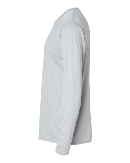 Holloway Men's Momentum Long Sleeve T-Shirt 222822 #color_Silver