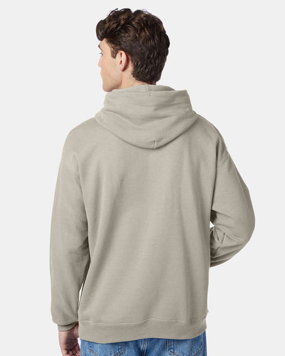 Hanes Unisex EcoSmart® Hooded Sweatshirt P170 #colormdl_Sand