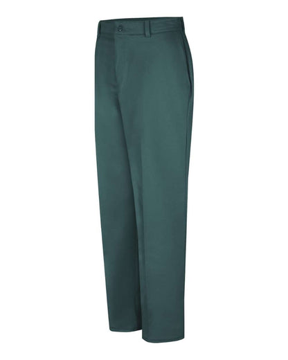 Red Kap Men's Odd Sizes Wrinkle-Resistant Cotton Work Pants PC20ODD #color_Spruce Green - Unhemmed