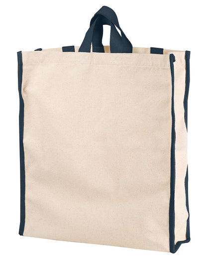 BAGedge Conference Hauler Duffel BE280 #color_Natural/ Navy