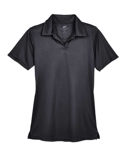 UltraClub Women's Cool & Dry Sport Performance Interlock Polo 8425L #color_Black
