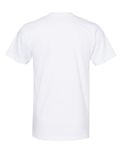 American Apparel Unisex Fine Jersey Tee 2001 #color_White