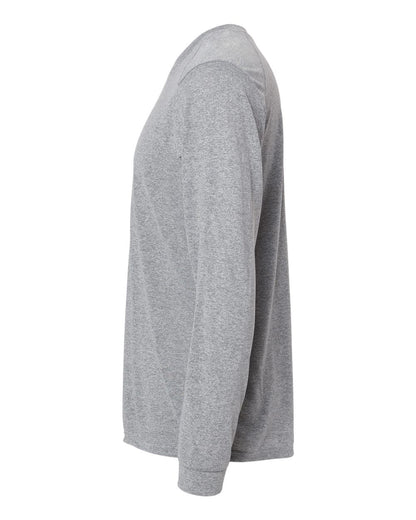 Paragon Unisex Long Islander Performance Long Sleeve T-Shirt 210 #color_Heather Grey