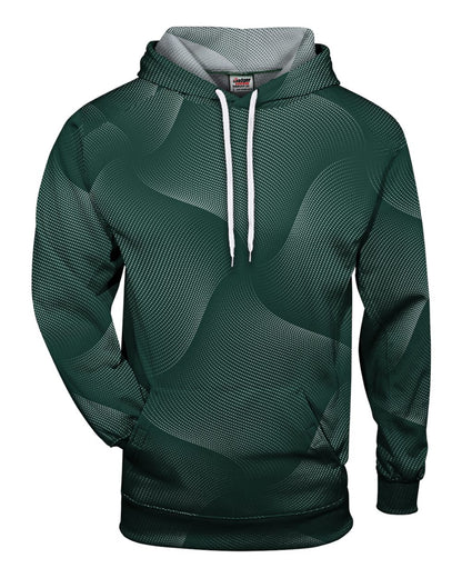 Badger Men's Warp Hooded Sweatshirt 1413 #color_Forest