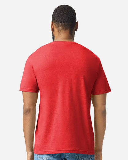 Gildan Unisex Softstyle® CVC T-Shirt 64000CVC #colormdl_Red Mist