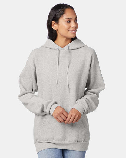 Hanes Unisex EcoSmart® Hooded Sweatshirt P170 #colormdl_Ash