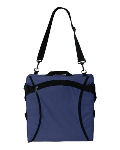 Liberty Bags Folding Stadium Seat FT006 #color_Navy