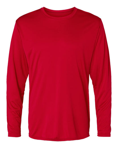 Holloway Men's Momentum Long Sleeve T-Shirt 222822 #color_Scarlet