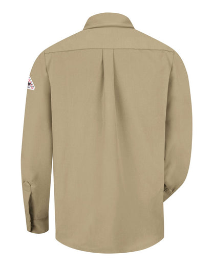 Bulwark Men's Tall Uniform Shirt SMU2T #color_Khaki