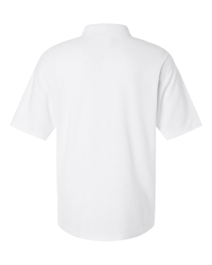 CORE365 Men's Tall Resolve CVC Performance Pique Polo CE106T #color_White