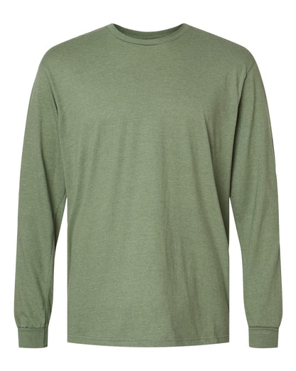 Gildan Softstyle® CVC Long Sleeve T-Shirt 67400 #color_Cactus