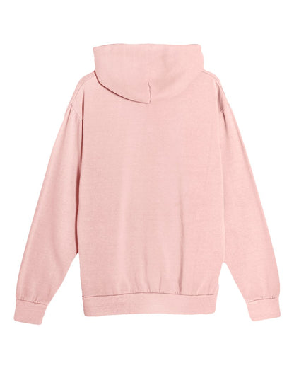 Lane Seven Unisex Urban Pullover Hooded Sweatshirt LS16001 #color_Pigment Salmon