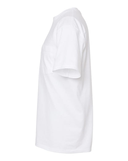 Tultex Heavyweight Jersey Pocket T-Shirt 293 #color_White