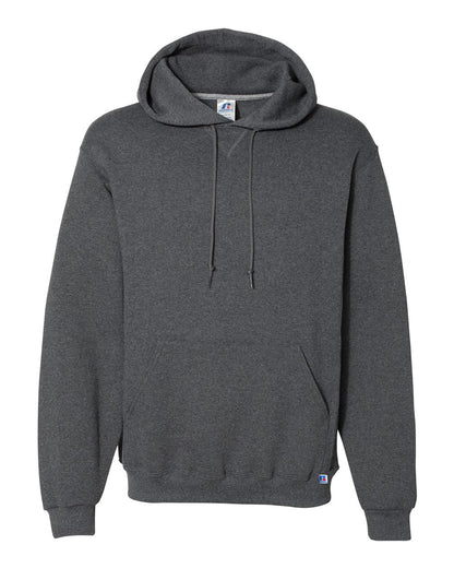 Russell Athletic Unisex Dri Power® Hooded Sweatshirt 695HBM #color_Black Heather