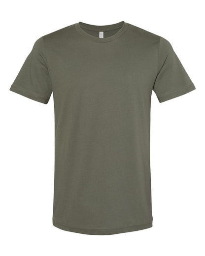 BELLA + CANVAS USA-Made Jersey Tee 3001U #color_Military Green