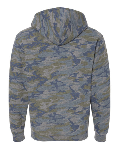 LAT Unisex Elevated Fleece Hoodie Sweatshirt 6926 #color_Vintage Camo