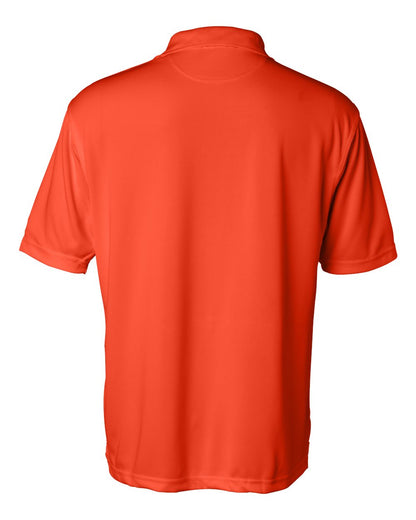 Sierra Pacific Men's Moisture Free Mesh Polo 0469 #color_Brite Orange