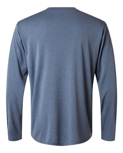AllPro Unisex Pro-Lock Performance Long Sleeve T-Shirt 48400 #color_Heather Navy