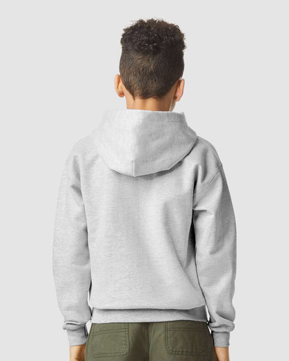 Gildan Softstyle® Youth Midweight Hooded Sweatshirt SF500B #colormdl_Sport Grey