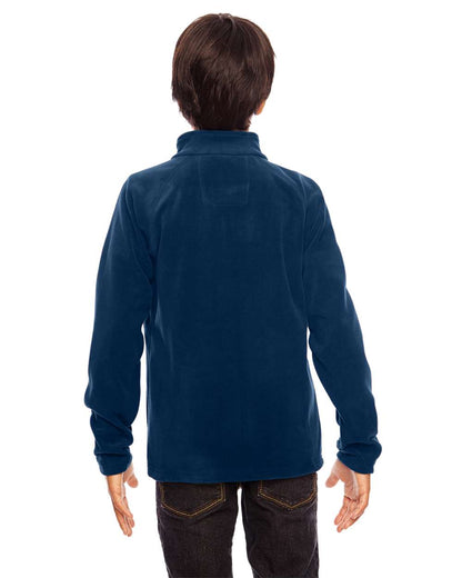 Team 365 Youth Campus Microfleece Jacket TT90Y #colormdl_Sport Dark Navy