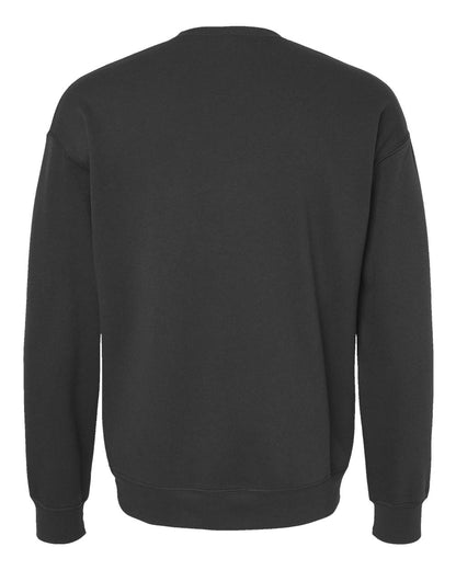 BELLA + CANVAS Sponge Fleece Drop Shoulder Crewneck Sweatshirt 3945 #color_Dark Grey