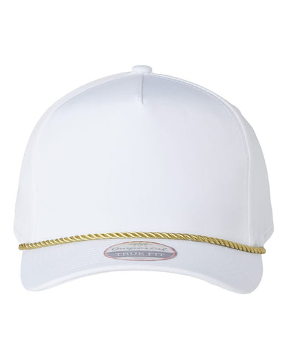 Imperial The Wrightson Cap 5054 #color_White/ Metallic Gold