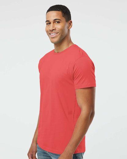 LAT Unisex Fine Jersey Tee 6901 #colormdl_Passionfruit