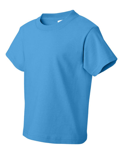 Fruit of the Loom HD Cotton Youth Short Sleeve T-Shirt 3930BR #color_Pacific Blue