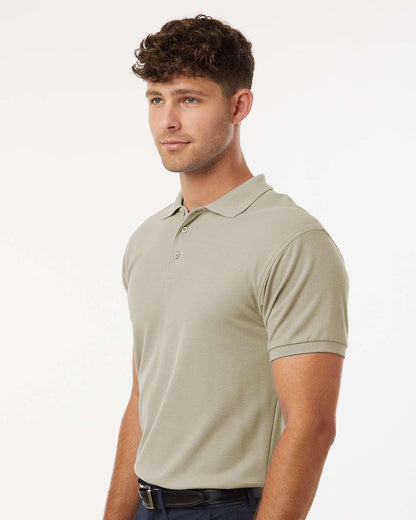 AllPro Men's Pique Polo 62800 #colormdl_Sand