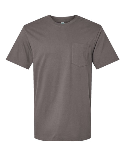 SoftShirts Unisex Classic Pocket T-Shirt 210 #color_Graphite