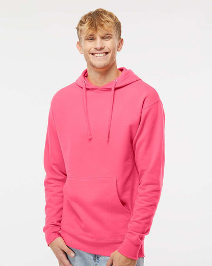 Independent Trading Co. Unisex Midweight Hooded Sweatshirt SS4500 #colormdl_Neon Pink