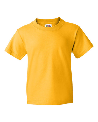 Fruit of the Loom HD Cotton Youth Short Sleeve T-Shirt 3930BR #color_Gold