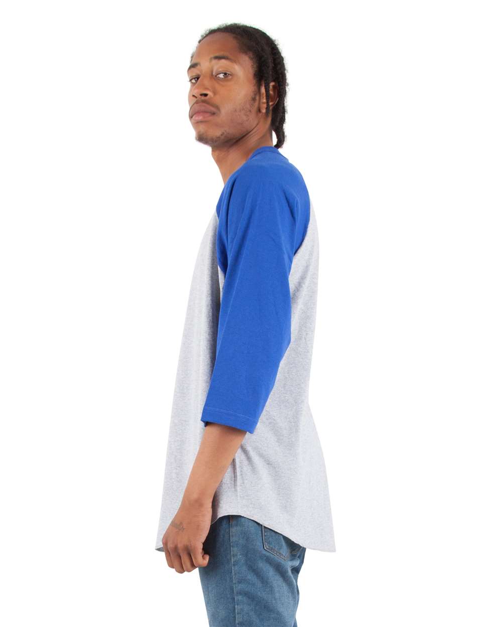 #colormdl_Heather Grey/ Royal