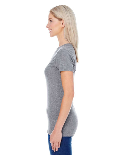 Threadfast Apparel Women's Tri-Blend T-Shirt 202A #colormdl_Grey Triblend