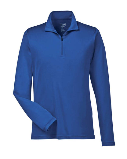 Team 365 Men's Zone Performance Quarter-Zip Pullover TT31 #color_Sport Royal