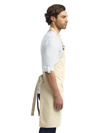 Artisan Collection by Reprime Calibre Heavy Cotton Canvas Bib Apron RP130 #colormdl_Natural