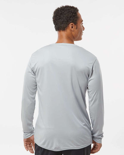 Holloway Men's Momentum Long Sleeve T-Shirt 222822 #colormdl_Silver