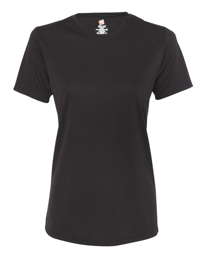 Hanes Women's Cool DRI® Performance T-Shirt 4830 #color_Black
