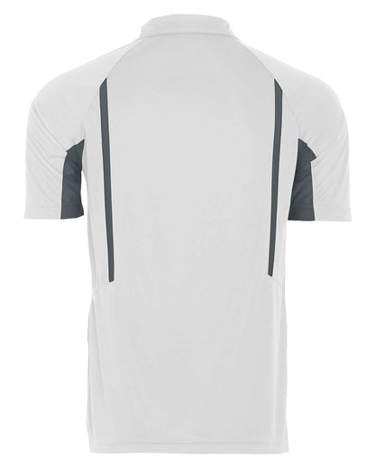 Holloway Men's Two-Tone Avenger Polo 222530 #color_White/ Graphite