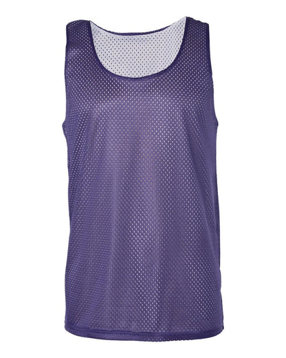 Badger Pro Mesh Reversible Tank Top 8529 #color_Purple/ White