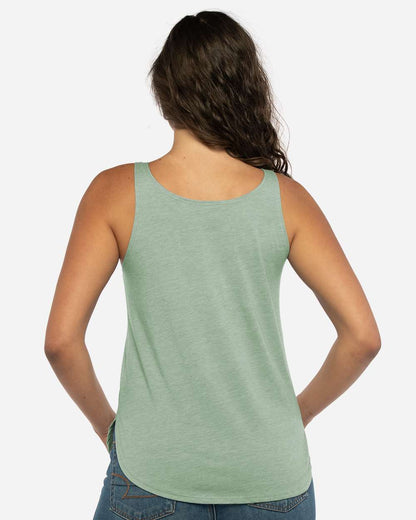 Next Level Women's Festival Tank 5033 #colormdl_Stonewash Green