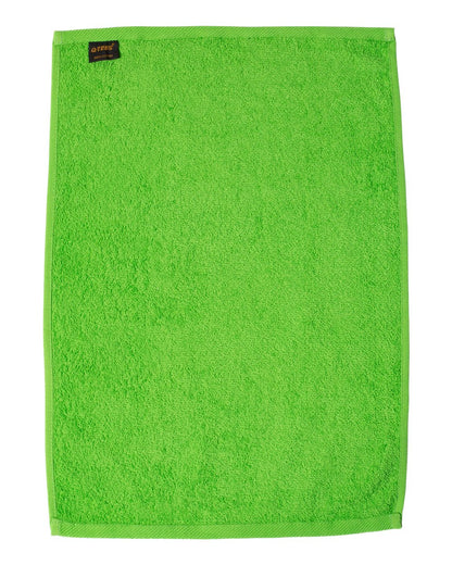 Q-Tees Hemmed Hand Towel T200 #color_Lime