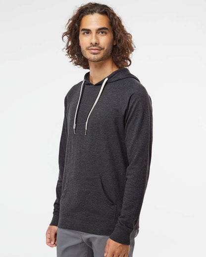 Independent Trading Co. Icon Lightweight Loopback Terry Hooded Sweatshirt SS1000 #colormdl_Charcoal Heather