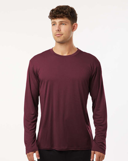 AllPro Unisex Pro-Lock Performance Long Sleeve T-Shirt 48400 #colormdl_Maroon