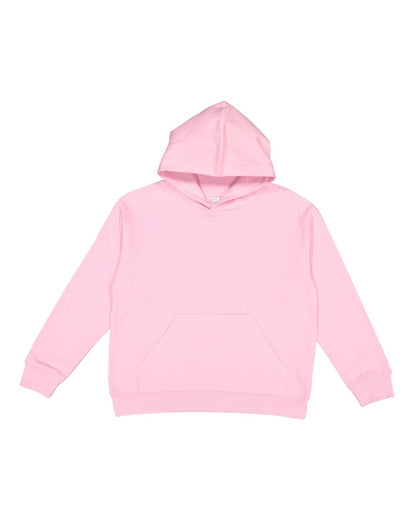 LAT Youth Fleece Hoodie Sweatshirt 2296 #color_Pink